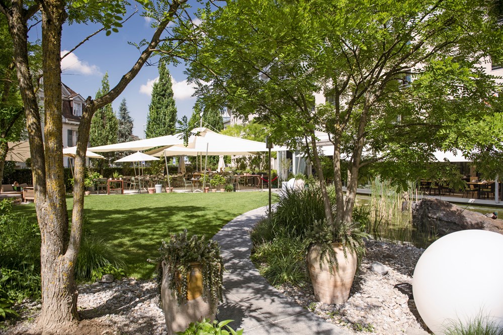 Italienisches Restaurant Giardino Lounge Garten